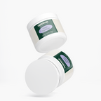 Two jars of Greens Superfood by nutrima are shown, featuring a clean, modern design and neutral colors.