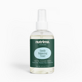 Gentle Balancing Toner in a clear spray bottle featuring a green label and cruelty-free details by nutrima.