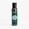 Black pump bottle of Charcoal Facial Cleanser, featuring a green label and silver accents, by nutrima.