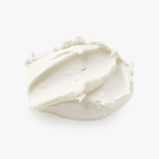 Creamy texture of Tallow Cream Lemongrass & Lavender, showcasing its smooth consistency in body care by nutrima.