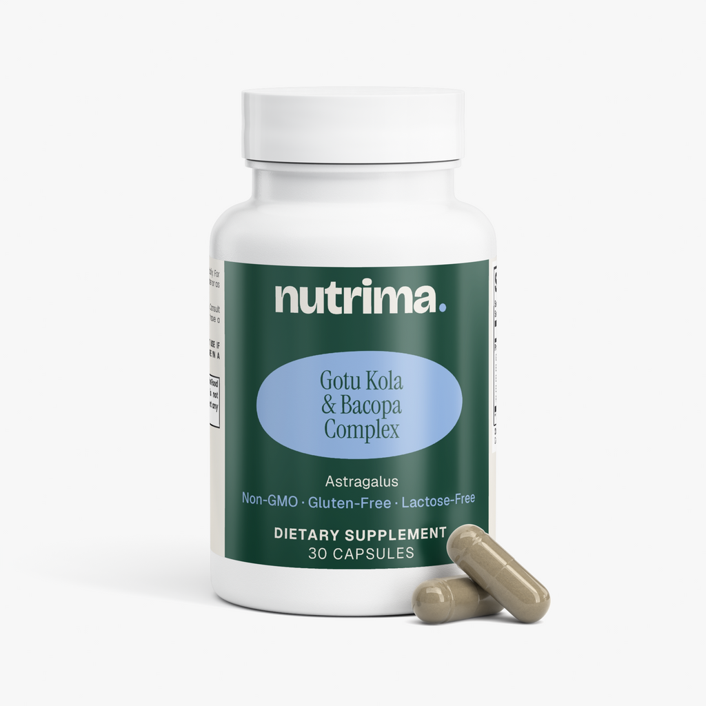 Gotu Kola & Bacopa Complex, 30 Capsules by nutrima, product image 2