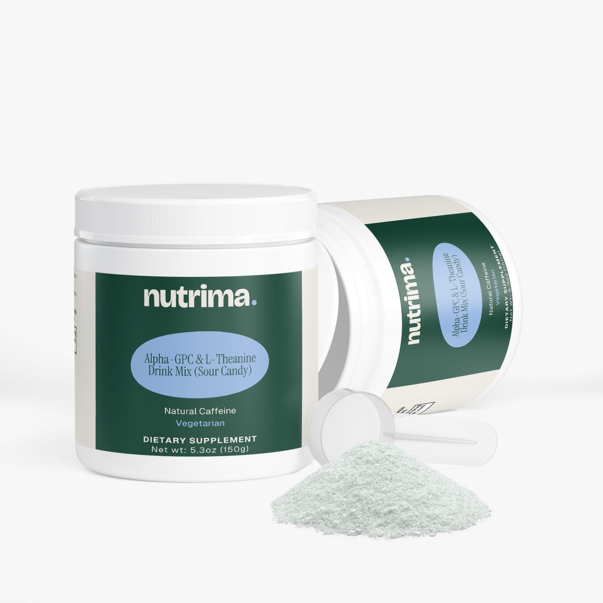 Alpha-GPC & L-Theanine Drink Mix (Sour Candy), 5.3 oz by nutrima, product image 3