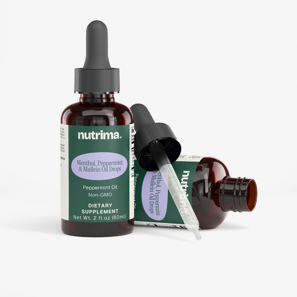 Menthol, Peppermint & Mullein Oil Drops, 2 fl oz by nutrima, product image 3