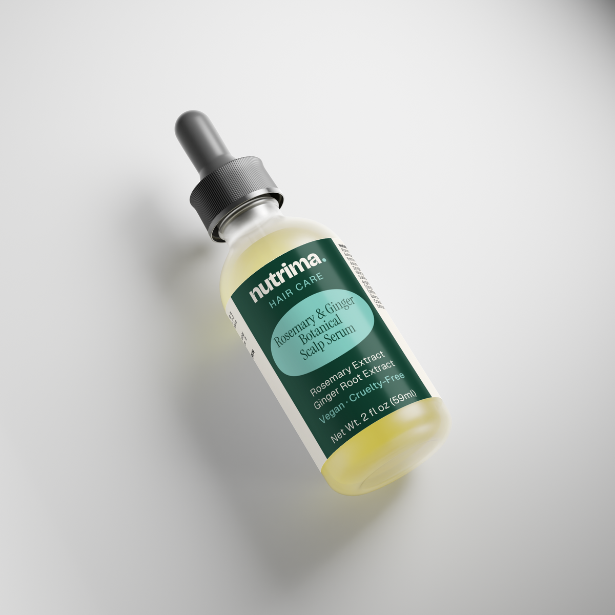 Rosemary & Ginger Botanical Scalp Serum, 2 fl oz by nutrima, product image 3
