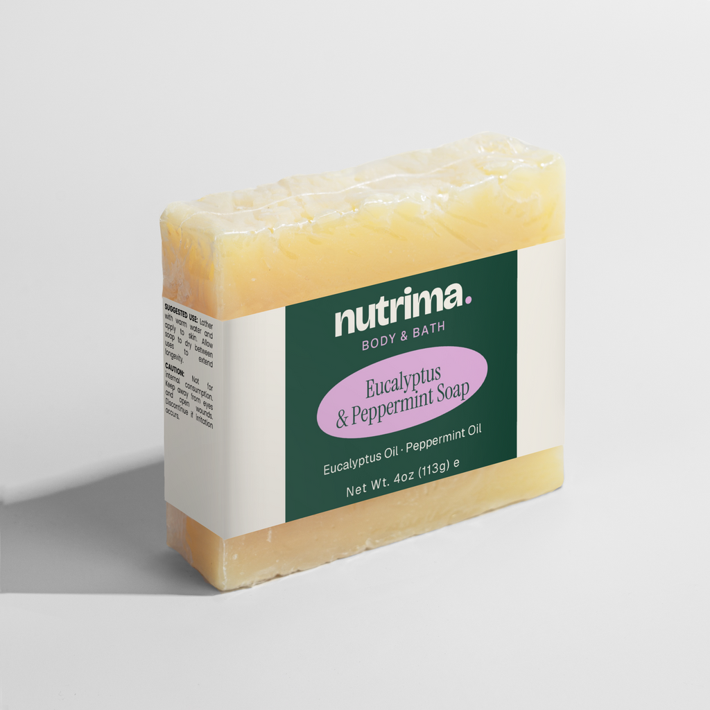 Eucalyptus & Peppermint Soap, 4 oz by nutrima, product image 2