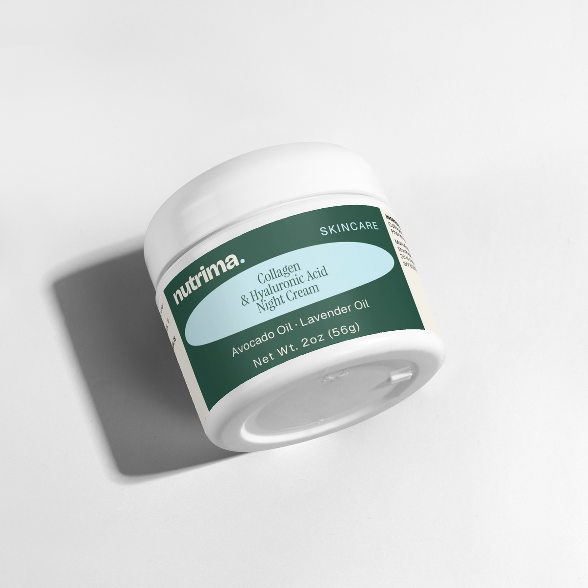 Collagen & Hyaluronic Acid Night Cream, 2 oz by nutrima, product image 2