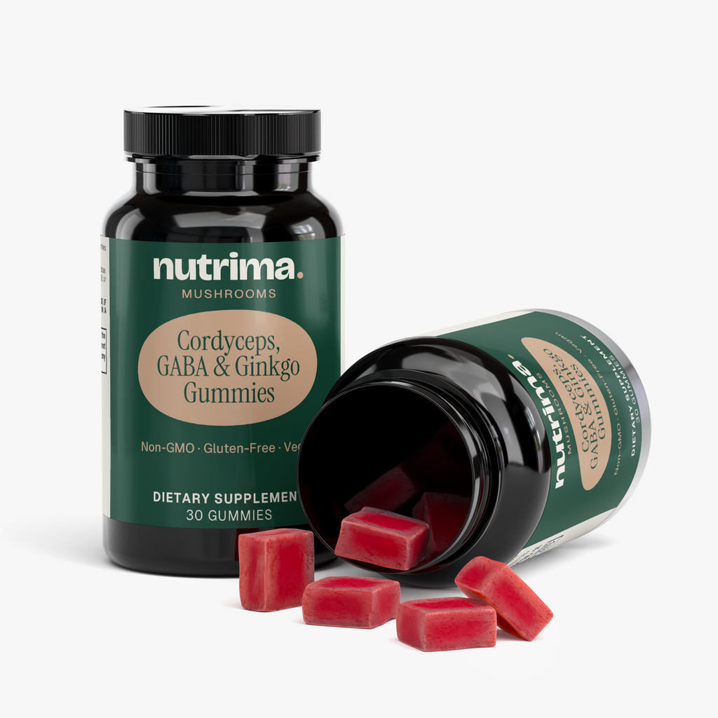 Cordyceps, GABA & Ginkgo Gummies, 30 Count by nutrima, product image 3