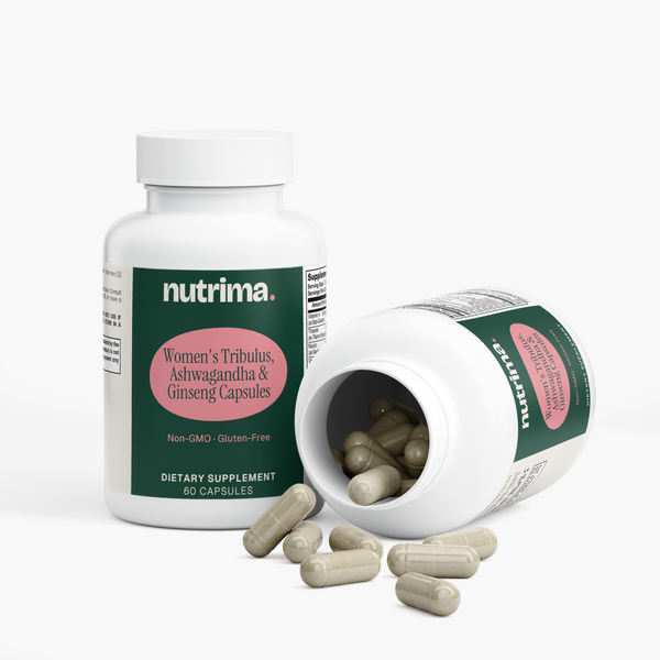 Women's Tribulus, Ashwagandha & Ginseng Capsules, 60 Count by nutrima, product image 3