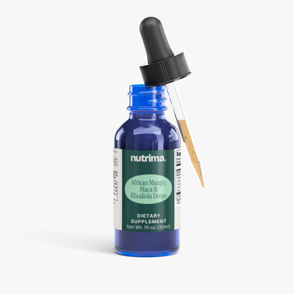 African Mango, Maca & Rhodiola Drops, 1 fl oz by nutrima, product image 2