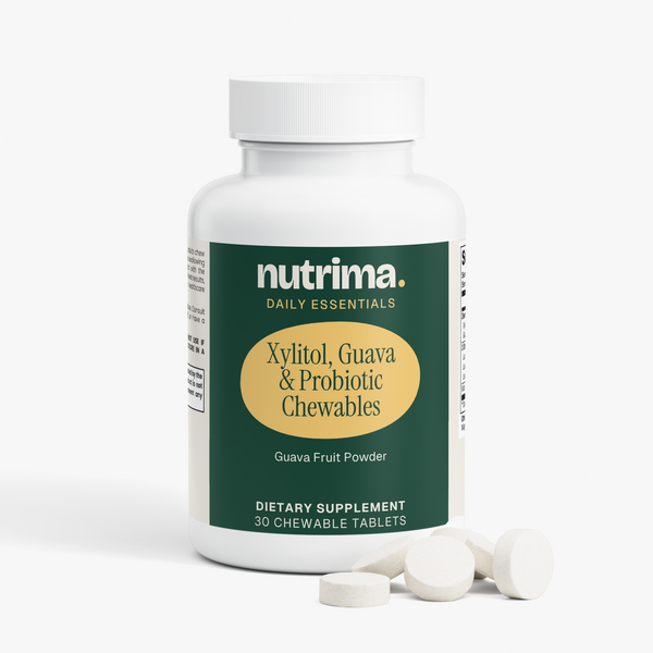 Xylitol, Guava & Probiotic Chewables, 30 Count by nutrima, product image 2