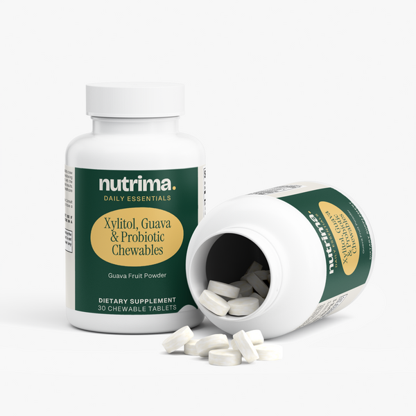Xylitol, Guava & Probiotic Chewables, 30 Count by nutrima, product image 3