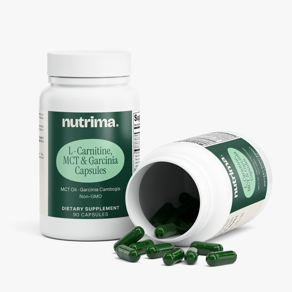 L-Carnitine, MCT & Garcinia Capsules, 90 Count by nutrima, product image 3