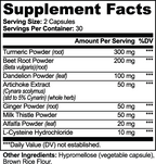 Turmeric, Milk Thistle & Beet Root Capsules by nutrima – product image 4
