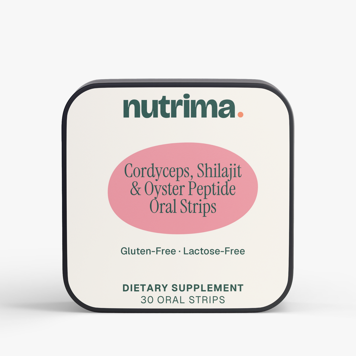 Cordyceps, Shilajit & Oyster Peptide Oral Strips, 30 Count