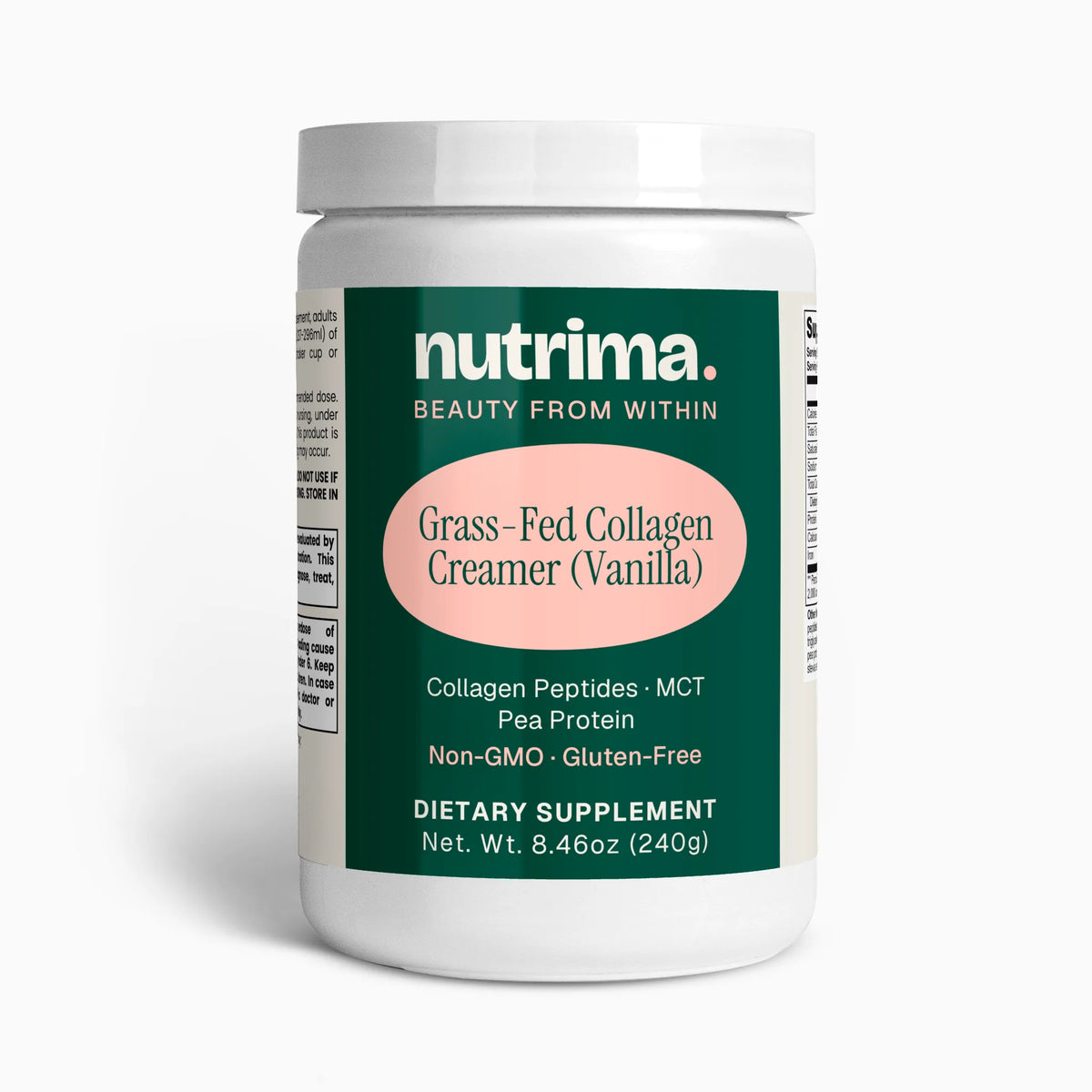 grass fed collagen creamer — Grass-Fed Collagen Creamer (Vanilla)