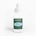 Clear dropper bottle of Hyaluronic Acid Serum by nutrima, featuring green and white label design.