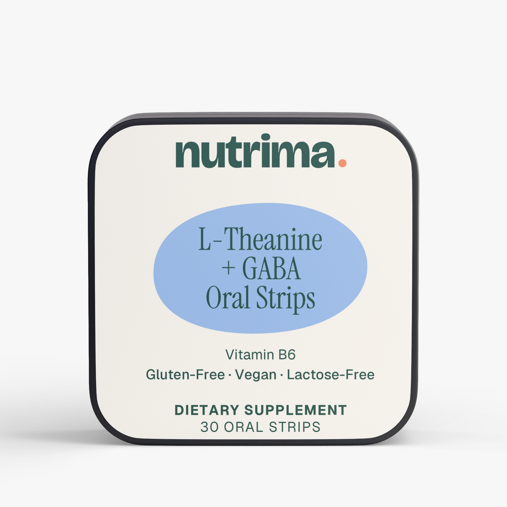 L-Theanine + GABA Oral Strips, 30 Count