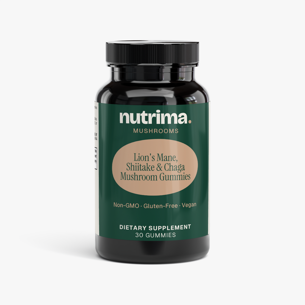Lion's Mane, Shiitake & Chaga Mushroom Gummies, 30 Count