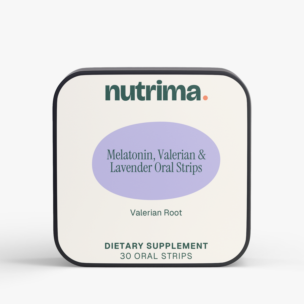 Melatonin, Valerian & Lavender Oral Strips, 30 Count