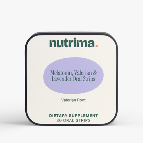 Melatonin, Valerian & Lavender Oral Strips, 30 Count