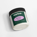 Recovery Cream jar featuring a green label with a purple accent, 4 oz size, by nutrima.