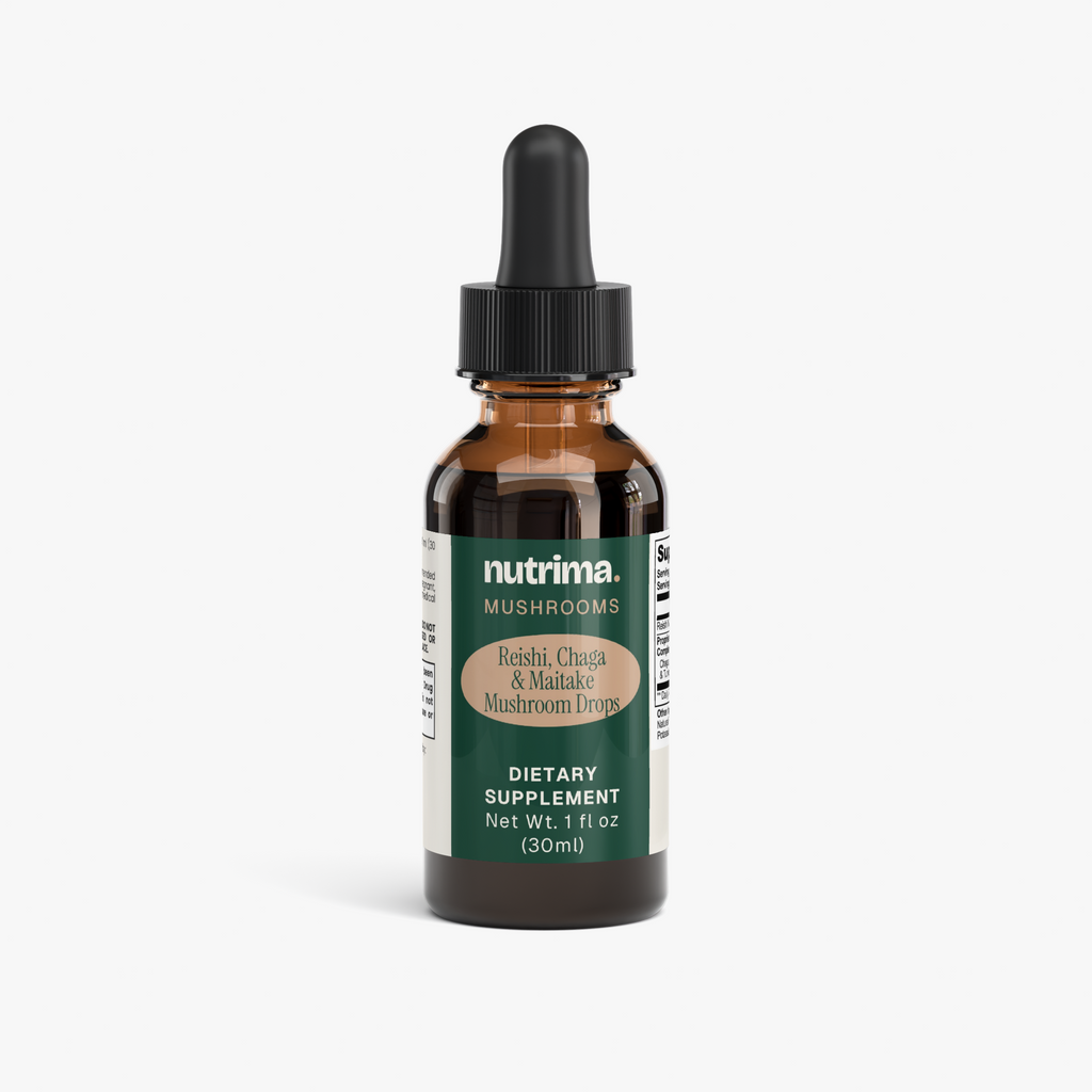 Reishi, Chaga & Maitake Mushroom Drops, 1 fl oz