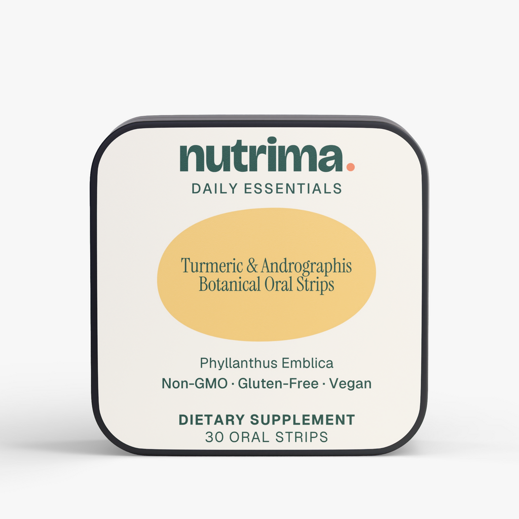 Turmeric & Andrographis Botanical Oral Strips, 30 Count