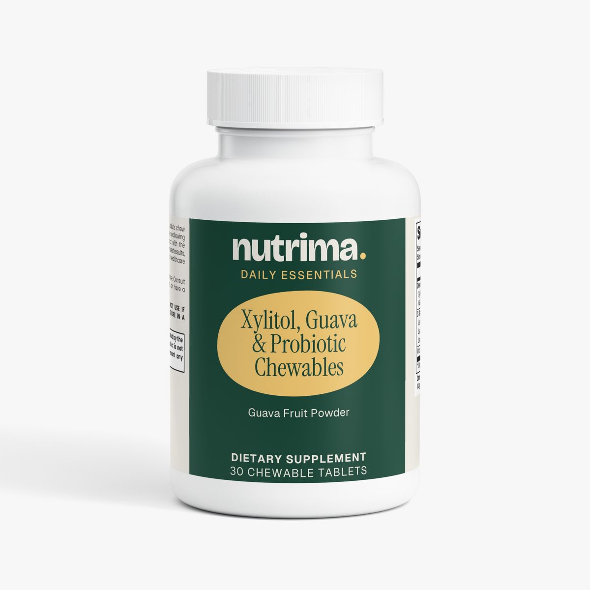 Xylitol, Guava & Probiotic Chewables, 30 Count